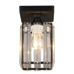 MD.3888-1-S BK Люстра потолочная 1*60Вт E27