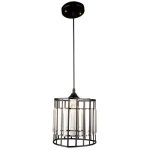 MD.2922-1-P BK+GD Люстра подвесная 1*60Вт E27