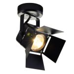 IL.0005.0300 Светильник MR16 1*50W настенный спот Черный