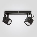 IL.0005.0100-2 Светильник MR16 2*50W настенный спот Черный