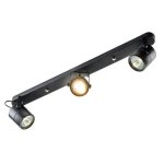 IL.0005.0200-3 Светильник MR16 3*50W настенный спот Черный