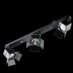 IL.0005.0300-3 Светильник MR16 3*50W настенный спот Черный