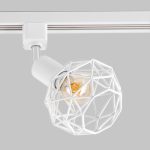 IL.0010.0054 Светильник на однофазный трек 220В. E14. Белый