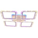 PLC-7023-410 Люстра потолочная LED 75W, пульт ДУ, RGB подсветка
