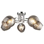 MD.4014-5-S CH Люстра потолочная 5*60Вт E27