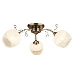 MD.4036-3-S AB Люстра потолочная 3*60Вт E27