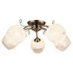 MD.4036-5-S AB Люстра потолочная 5*60Вт E27