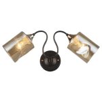 MD.4052-2-W COFFEE+FGD Бра 2*60Вт E27
