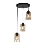 MD.6145-2-P BK+CH Люстра подвесная 2*60Вт E27