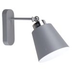 MD.9103-1-W GR+CH Бра 1*60Вт E27