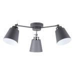 MD.9103-3-S GR+CH Люстра потолочная 3*60Вт E27