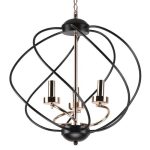 MD.0102-1-P.PINK AB Люстра подвесная 1*60Вт E27