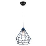 MD.0913-1-P WH+BK Люстра подвесная 1*60Вт E27