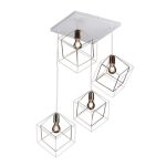 MD.0307-1-P BK+FGD Люстра подвесная 1*60Вт E27