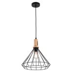 MD.0330-3-P BK Люстра подвесная 3*60Вт E27