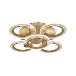 PLC-8008-500 Люстра потолочная LED 82W, пульт ДУ, Tuya Smart, цветная подсветка базы