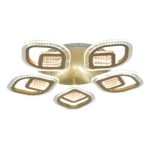 PLC-8009-560 Люстра потолочная LED 130W, пульт ДУ, 3D эффект, Tuya Smart