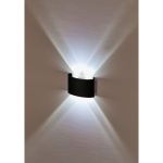 IL.0014.0001-4 BK Светильник настенный LED 4x1W 4200K Черный 220V IP54