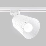 IL.0010.0001 Светильник на однофазный трек 220В. E27. Белый
