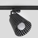 IL.0010.2101 Светильник на однофазный трек 220В. E27. Черный