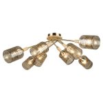 MD.4536-8-S AB Люстра потолочная 8*60Вт E27