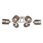 MD.1646-6-S WH Люстра потолочная 6*60Вт E27