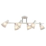 MD.4775-6-S WH+CH Люстра потолочная 6*40Вт E14 WH