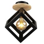 MD.4781-1-P BK Люстра потолочная 1*60Вт E27