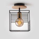 MD.4792-1-P BK Люстра потолочная 1*60Вт E27