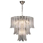 MD.1706-1-P WH Люстра подвесная 1*60Вт E27