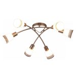 MD.78223-6-S CH Люстра потолочная 6*40Вт Е14