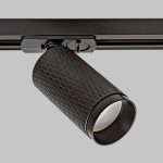 IL.0010.0008 BK Светильник на однофазный трек 220В. GU10. Черный
