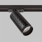 IL.0010.0007 BK Светильник на однофазный трек 220В. GU10. Черный