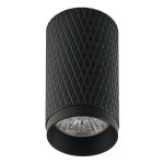 IL.0005.1800 BK Светильник GU10 1*50W потолочный спот Черный