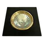 IL.0008.2451 Светильник MR16 встраиваемый поворотный GU5.3 50W BK/G