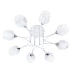 MD.4881-8-S WH+CH Люстра потолочная 8*60Вт E27