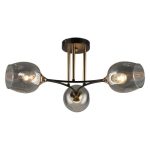 MD.4882-3-S COFFEE+FGD Люстра потолочная 3*60Вт E27