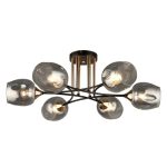 MD.4882-6-S COFFEE+FGD Люстра потолочная 6*60Вт E27