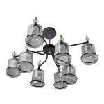 MD.4890-8-S COFFEE+FGD Люстра потолочная 8*60Вт E27