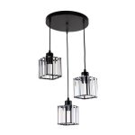 MD.2885-1-P WH+SL Люстра подвесная 1*60Вт E27