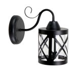 MD.3987-1-W BK Бра 1*60Вт E27