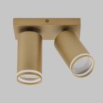 IL.0005.2001-2 MG Светильник GU10 2*10W настенный спот Матовое Золото