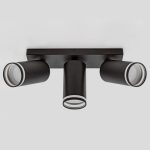 IL.0005.2001-3 BK Светильник GU10 3*10W настенный спот Черный