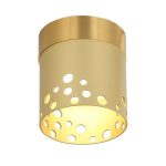 IL.0005.4400 MG Светильник GX53 1*12W потолочный спот Матовое Золото