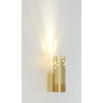 IL.0005.4301 MG Светильник GU10 1*50W настенный спот Матовое Золото