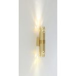 IL.0005.4302 MG Светильник GU10 2*50W настенный спот Матовое Золото