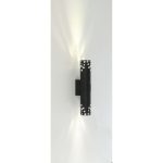 IL.0005.4302 BK Светильник GU10 2*50W настенный спот Черный