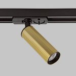 IL.0010.0013 BRONZE+BK Светильник 7W на однофазный трек 220V, LED 4000K, Бронза+Черный