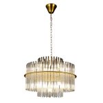 MD.0830-1-P WH+FGD Люстра подвесная 1*60Вт E27