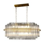 MD.0830-1-P BK+FGD Люстра подвесная 1*60Вт E27